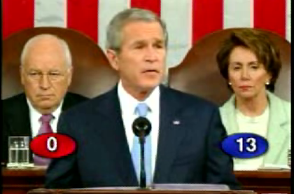 Cheney vs. Pelosi: The Big Blink-Off